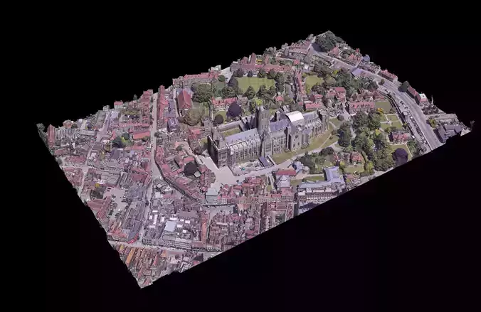 Canterbury Cathedral 3D Scan 3D model
