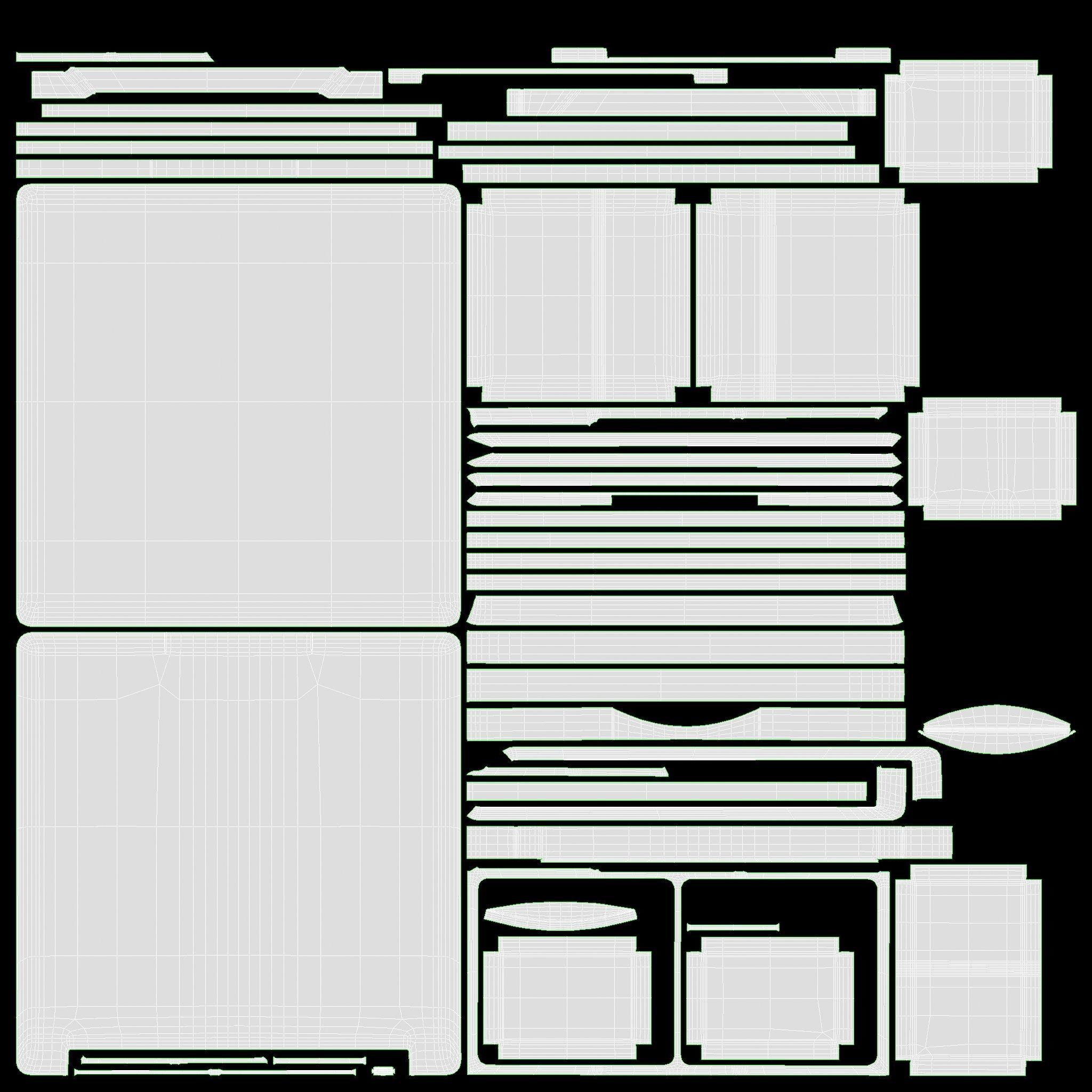 Color Correcting Palette Stila 3D model_13