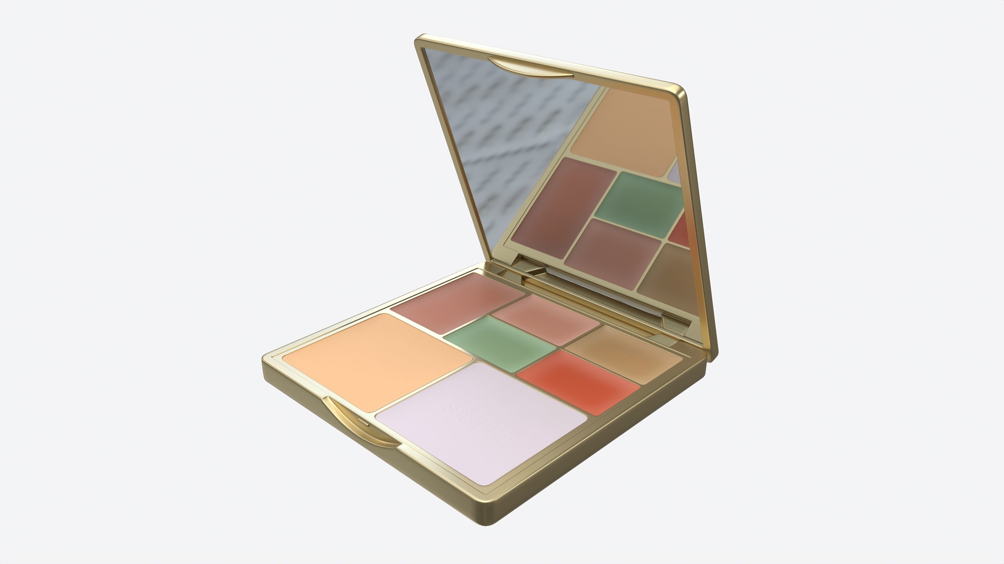 Color Correcting Palette Stila 3D model_1