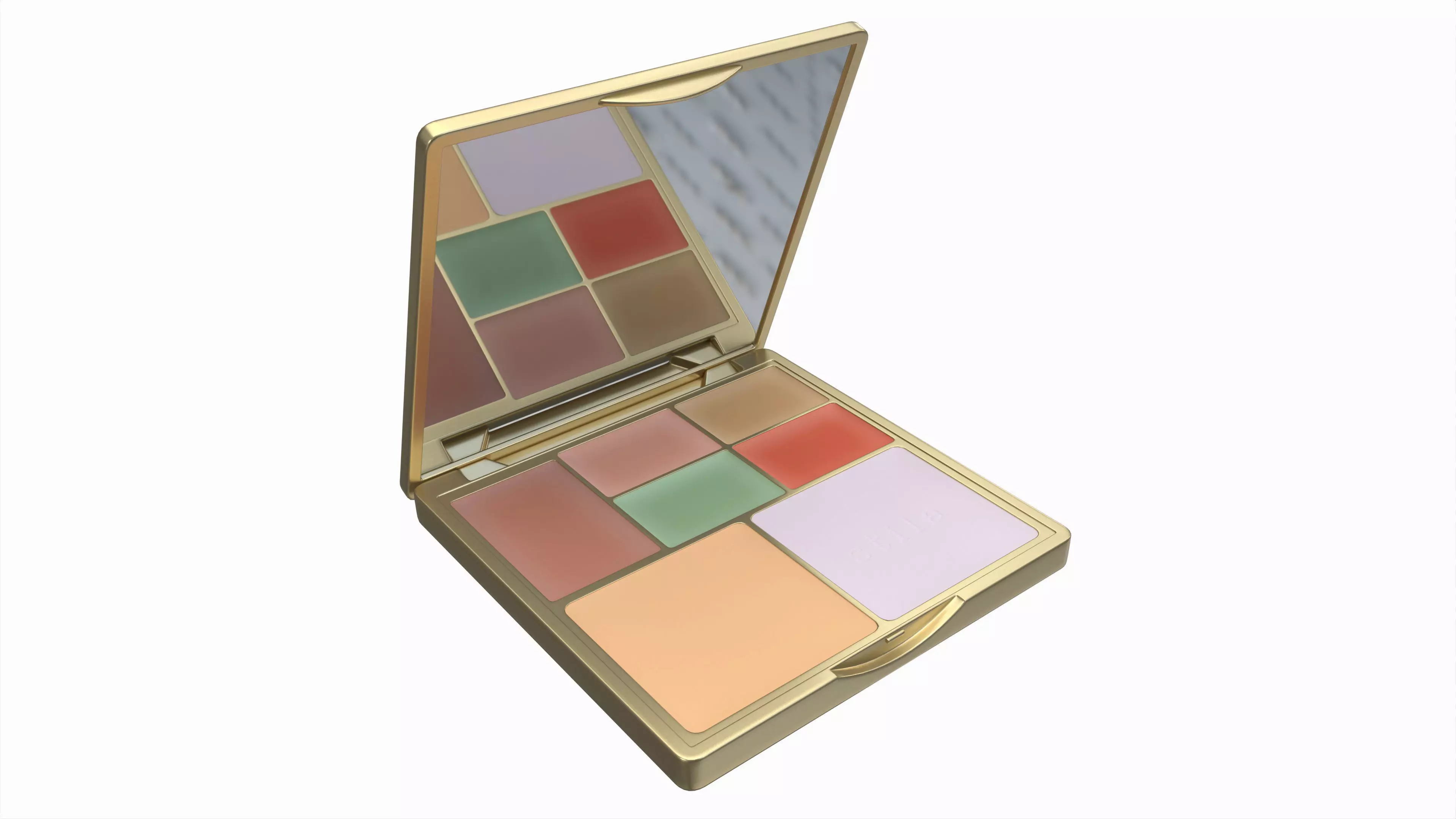 Color Correcting Palette Stila 3D model_0