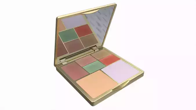 Color Correcting Palette Stila 3D model