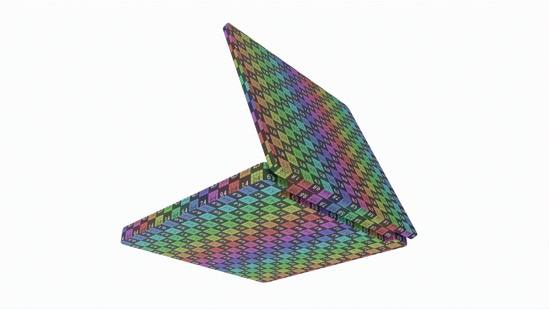 Color Correcting Palette Stila 3D model_10