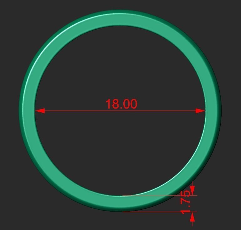 CELTIC RING Printable Model 3D print model_2