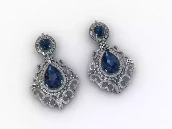 Diamond Earrings 