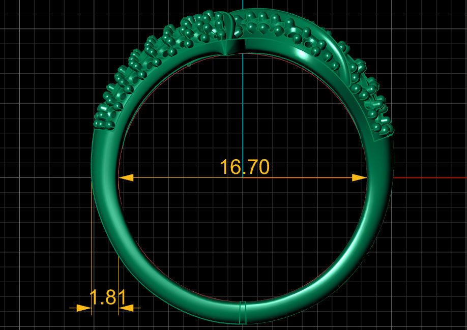 Fashion Ring 3D print model_7