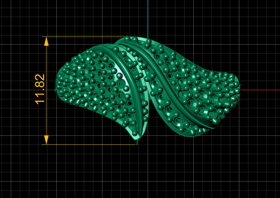 Fashion Ring 3D print model_12