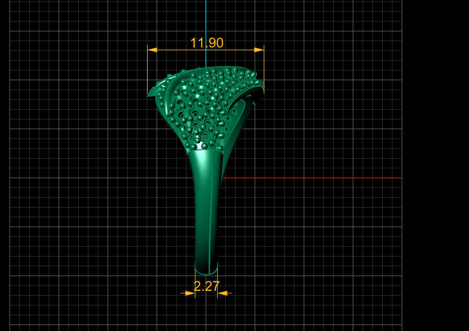 Fashion Ring 3D print model_14