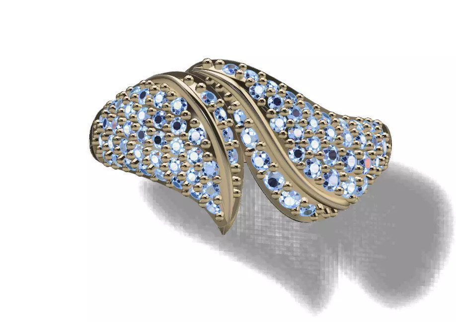 Fashion Ring 3D print model_0