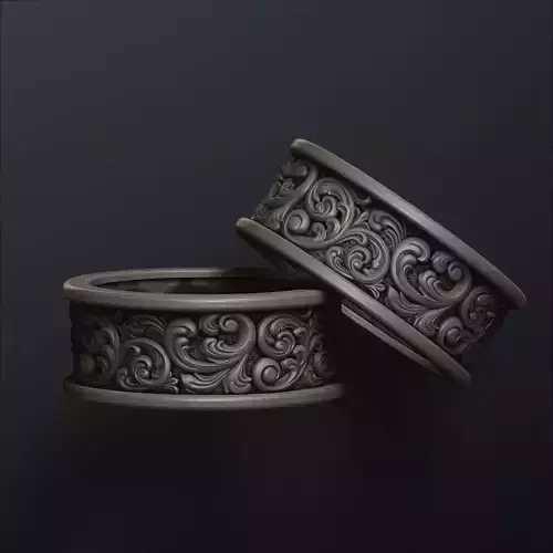Ornamental Baroque Ring