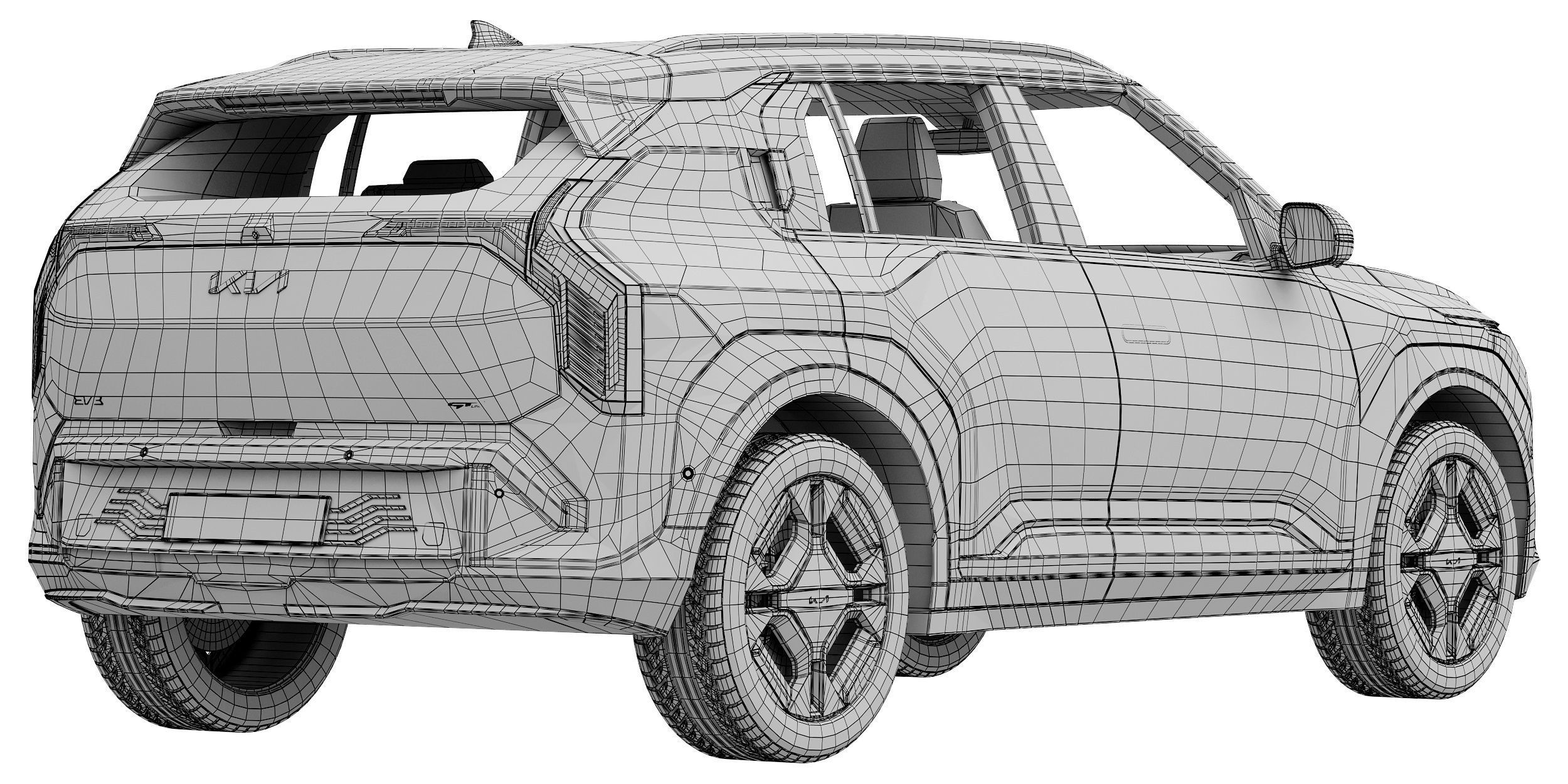 Kia EV3 GT-line 3D model_16