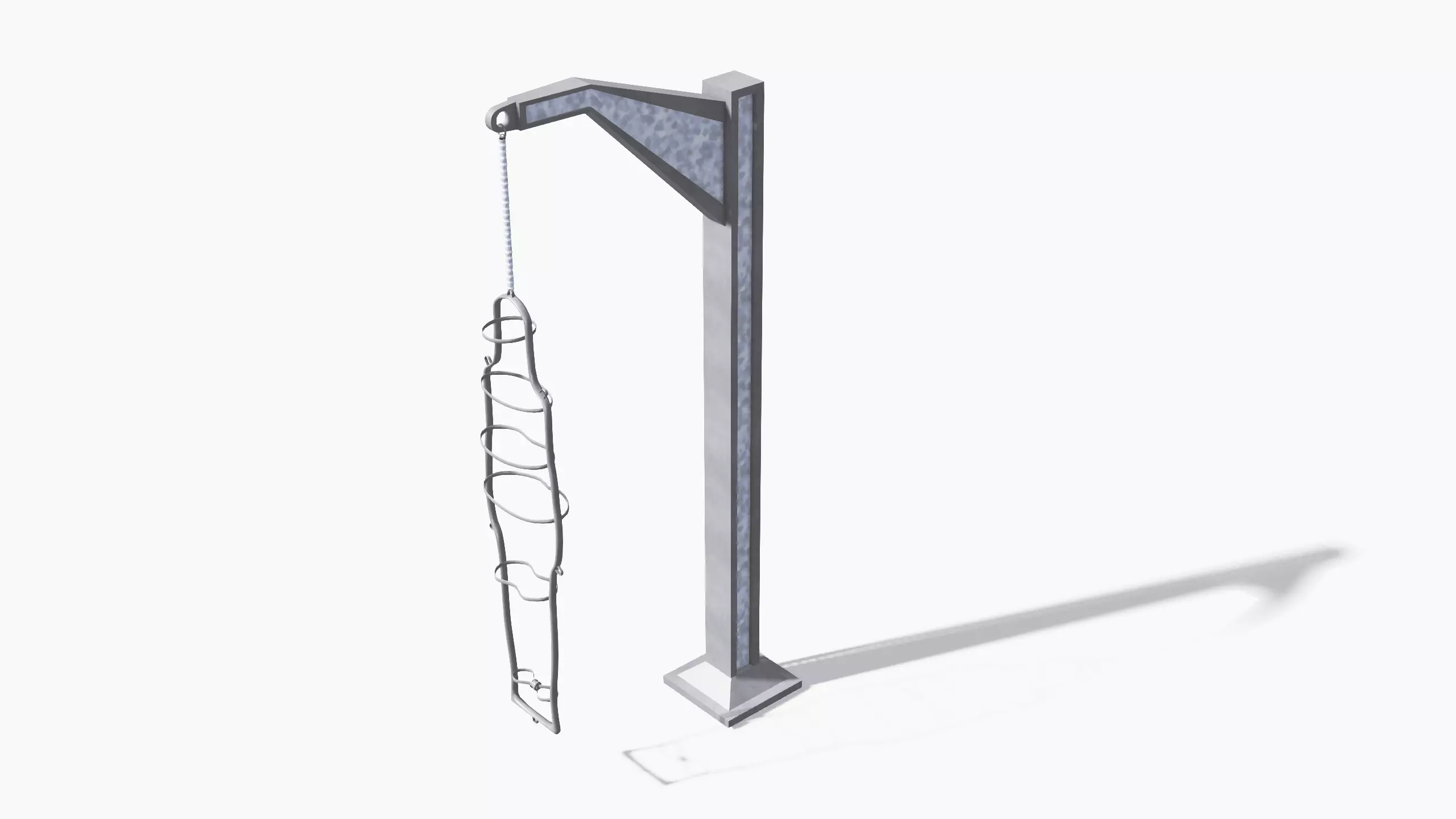 BDSM Gibbet Low-poly 3D model_0