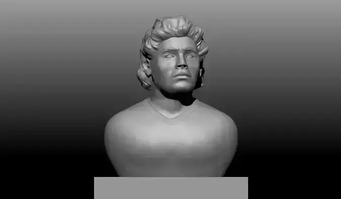Maradona Bust