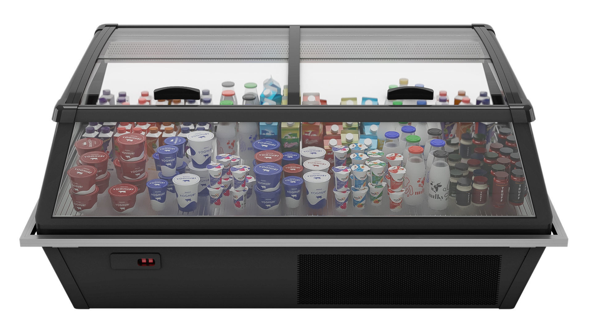 Refrigeration showcase 3D model_1