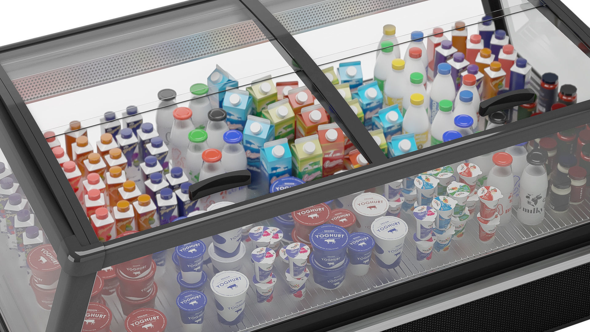 Refrigeration showcase 3D model_5