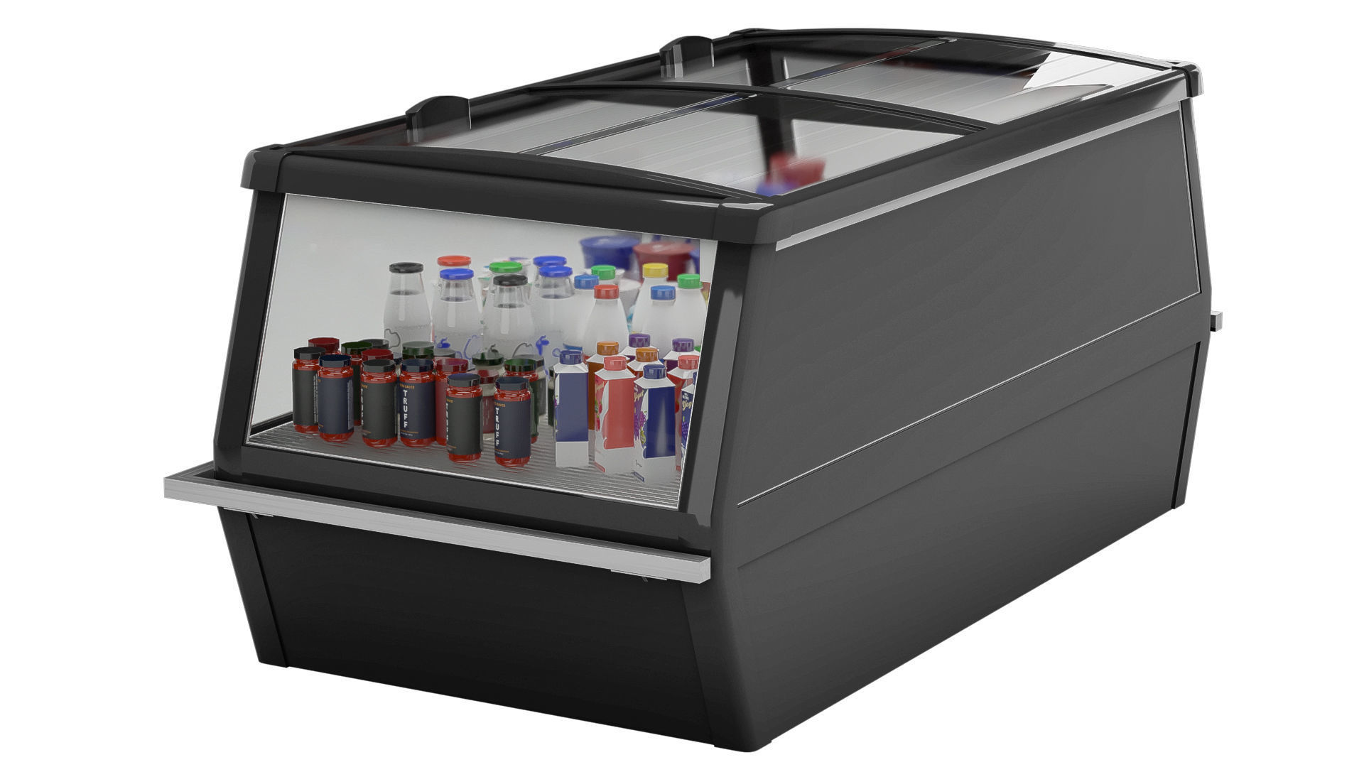 Refrigeration showcase 3D model_6