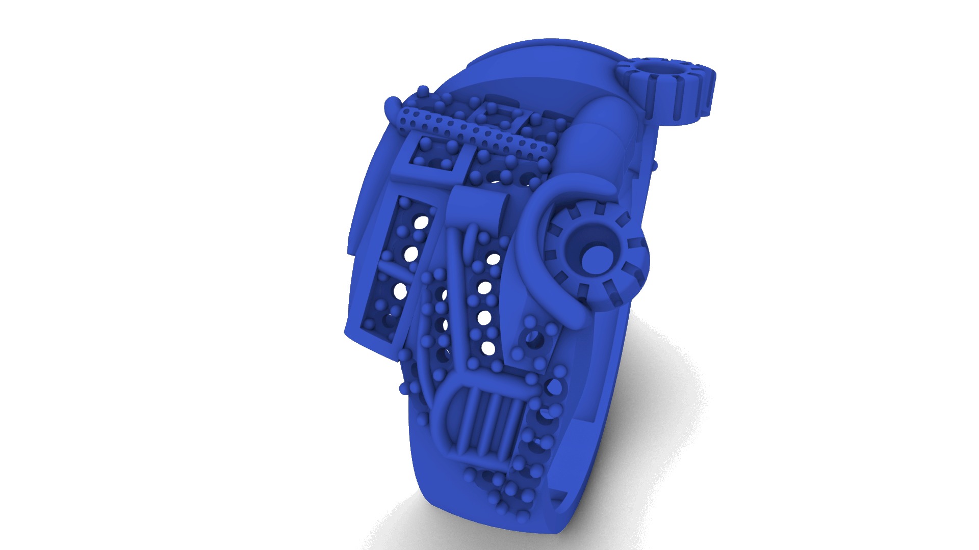 Track - tractor - camion 3D model_3