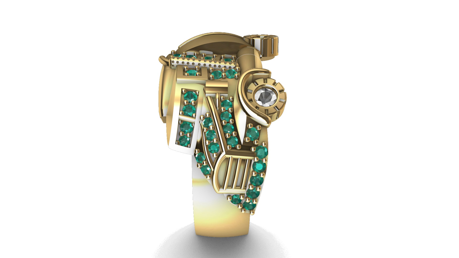 Track - tractor - camion 3D model_1