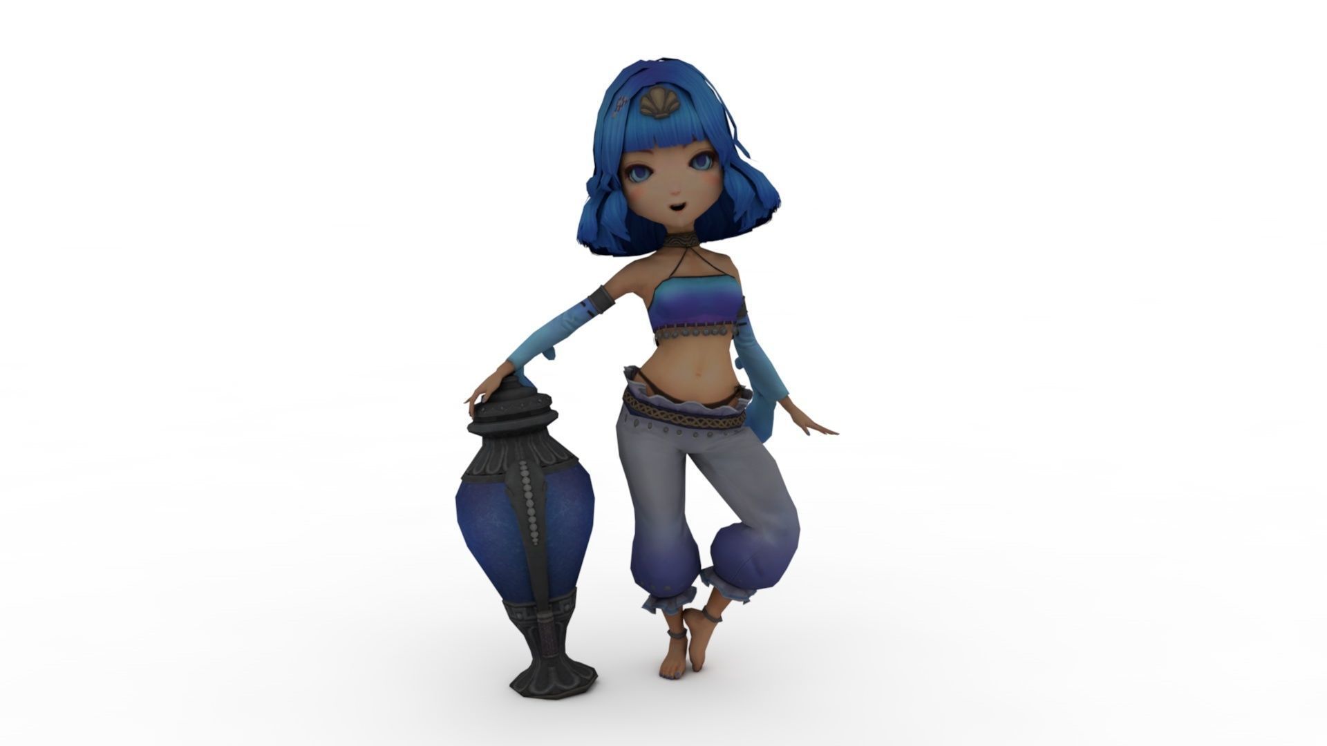 Genie 3D model_1