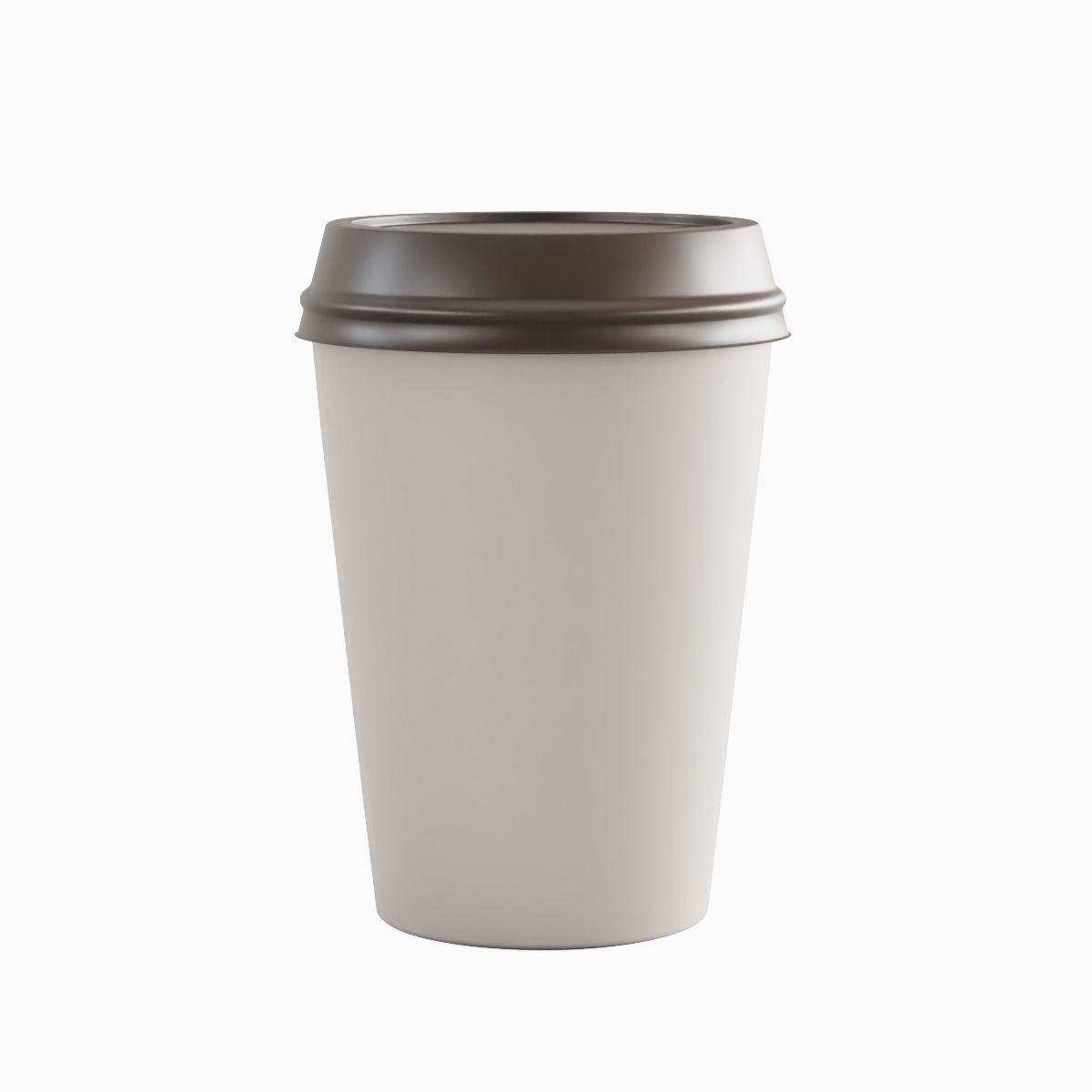 Paper Coffee Cup 01 3D model_2
