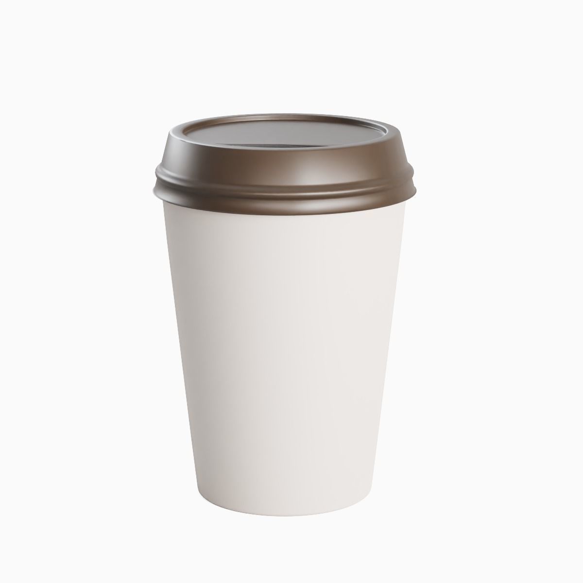 Paper Coffee Cup 01 3D model_3