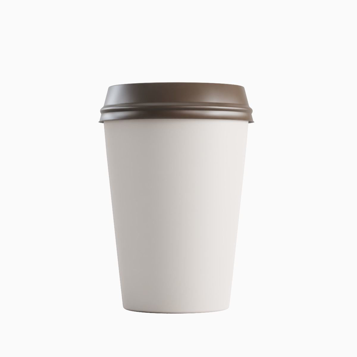 Paper Coffee Cup 01 3D model_1