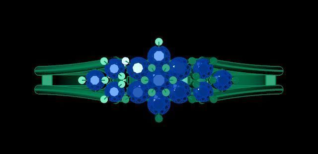 lite weight ring for daimonds 3D print model_13