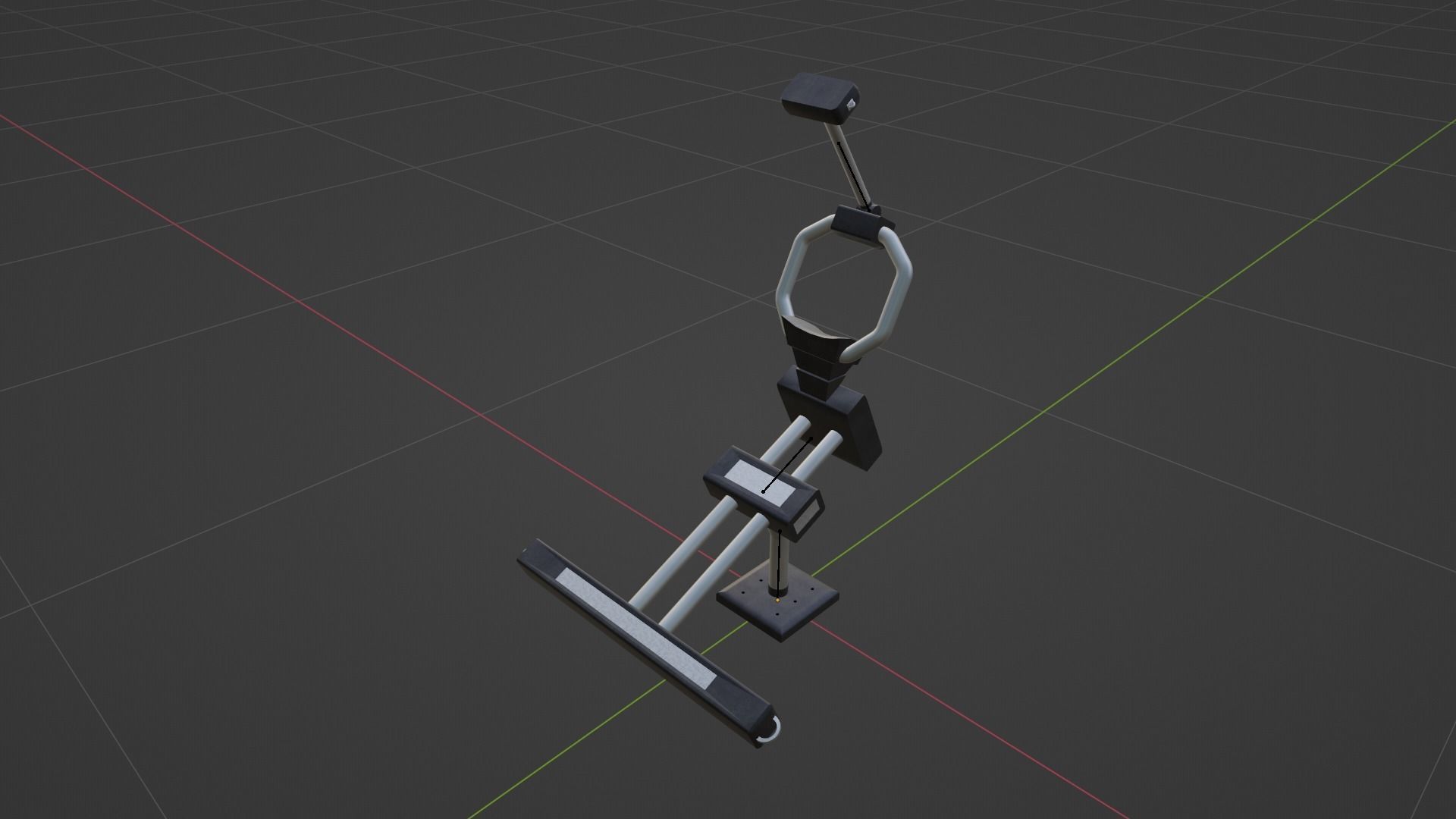 BDSM Trapper Low-poly 3D model_6