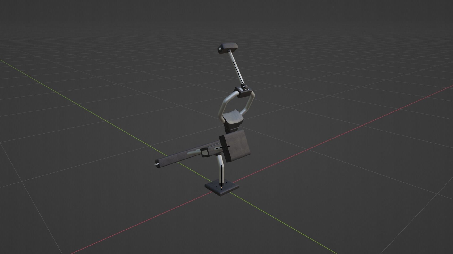 BDSM Trapper Low-poly 3D model_7