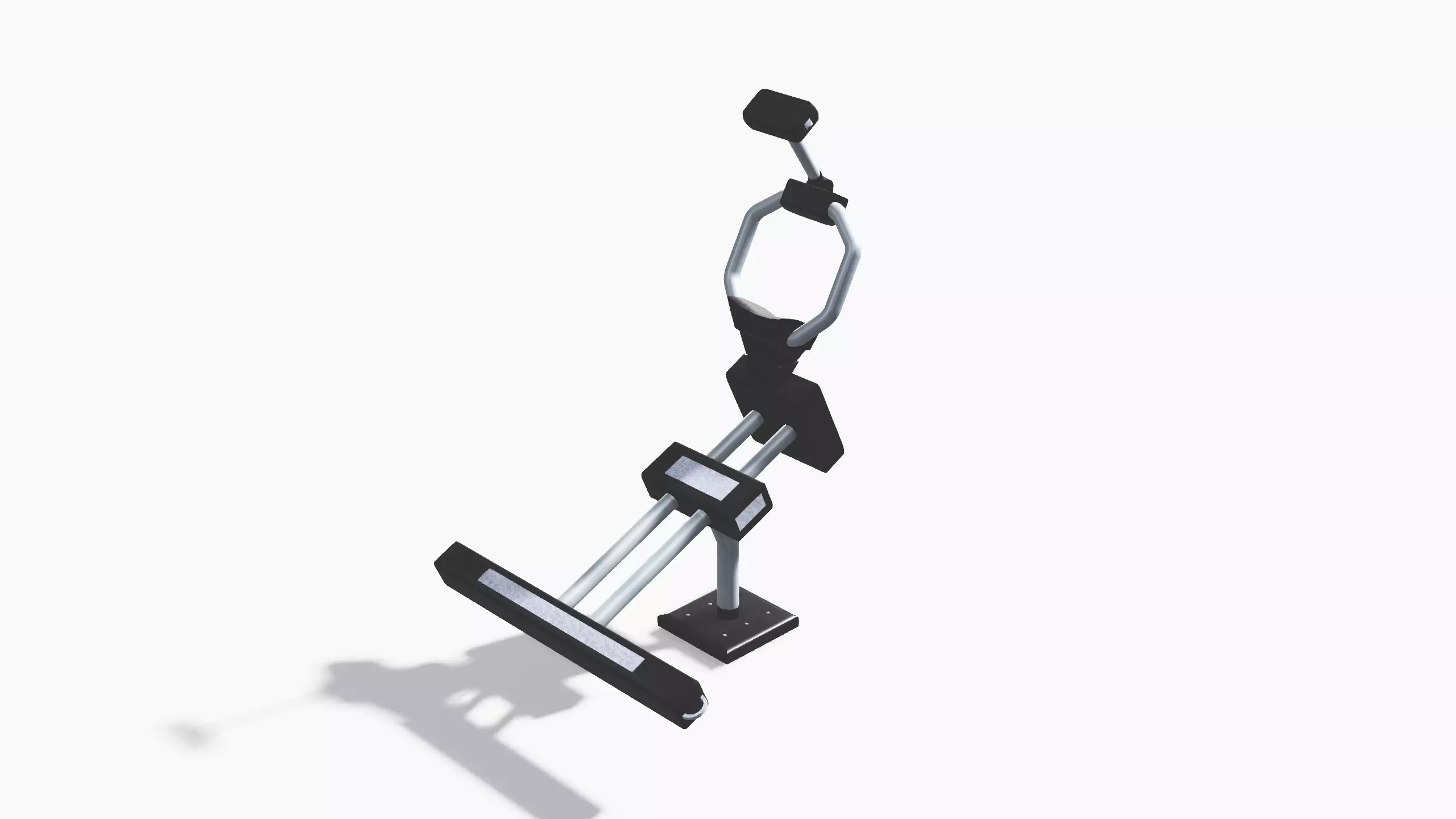 BDSM Trapper Low-poly 3D model_0