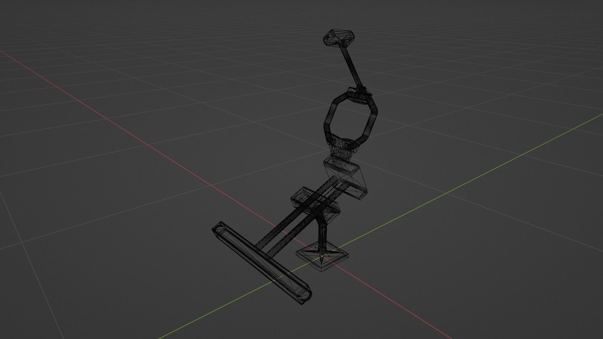 BDSM Trapper Low-poly 3D model_13