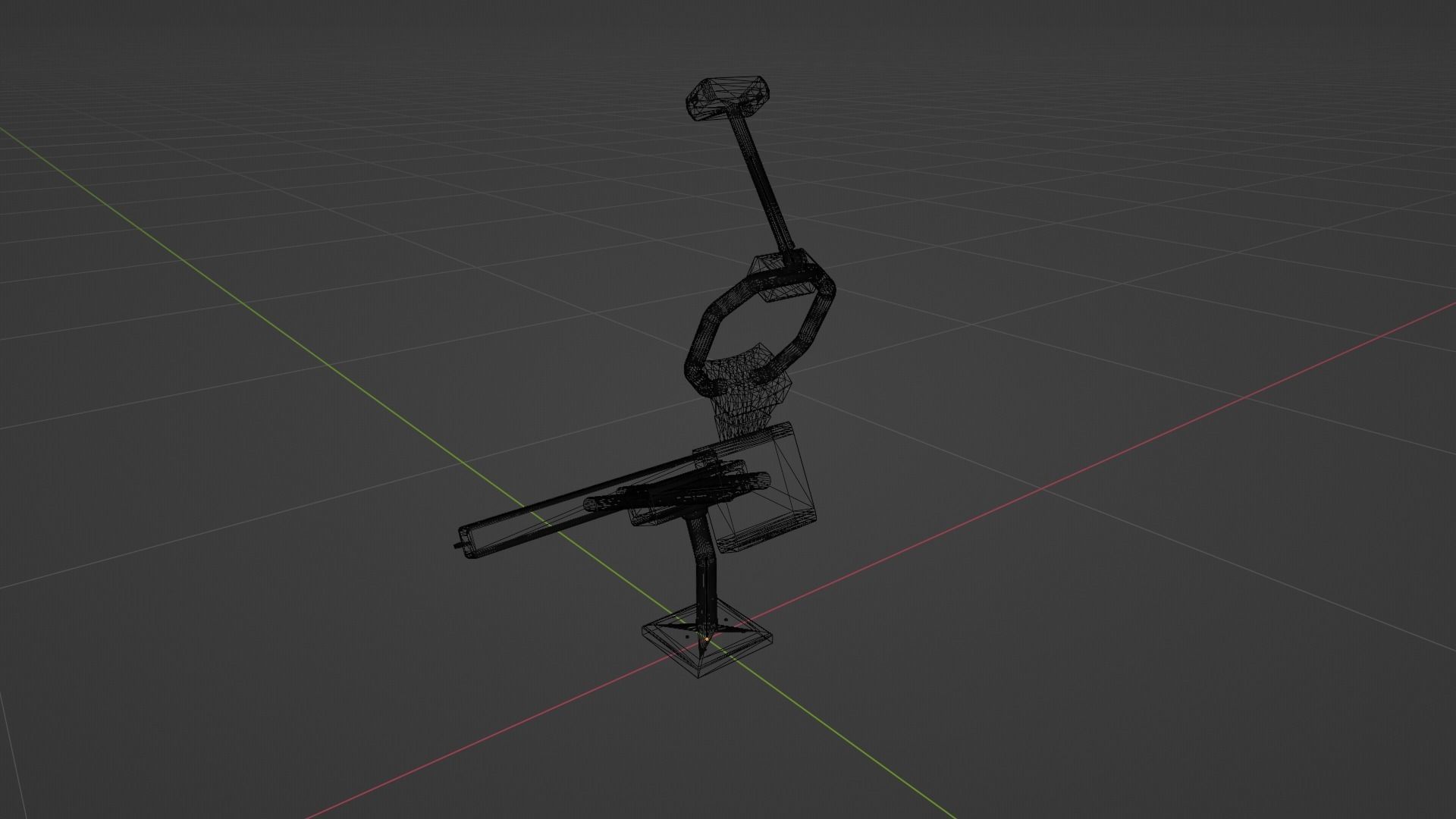 BDSM Trapper Low-poly 3D model_10