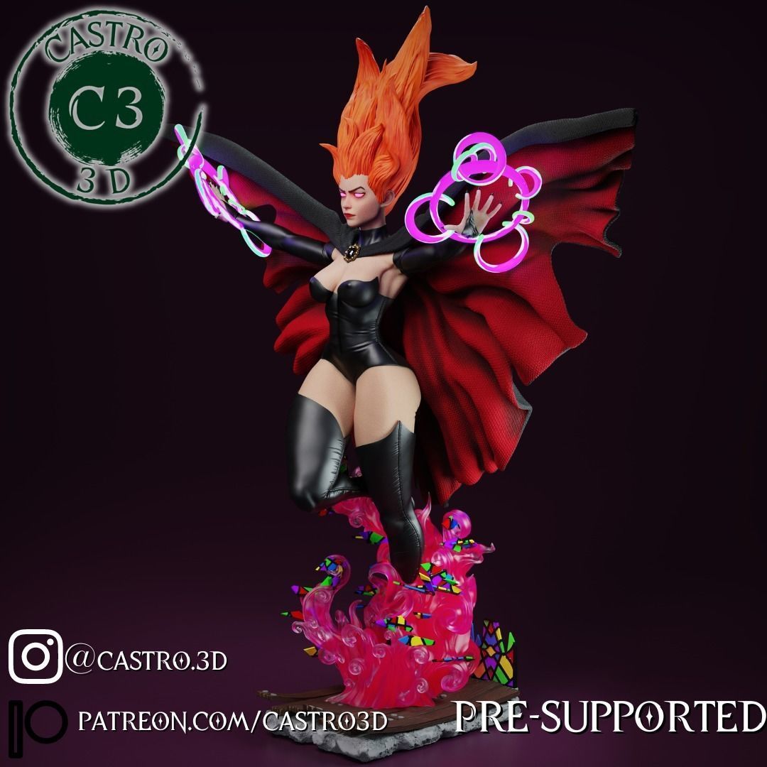 The Goblin Queen - X-men 97 fan art 3D print model_6