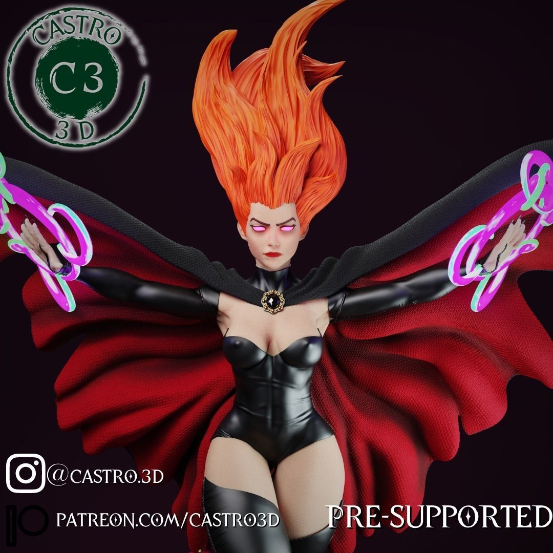 The Goblin Queen - X-men 97 fan art 3D print model_2