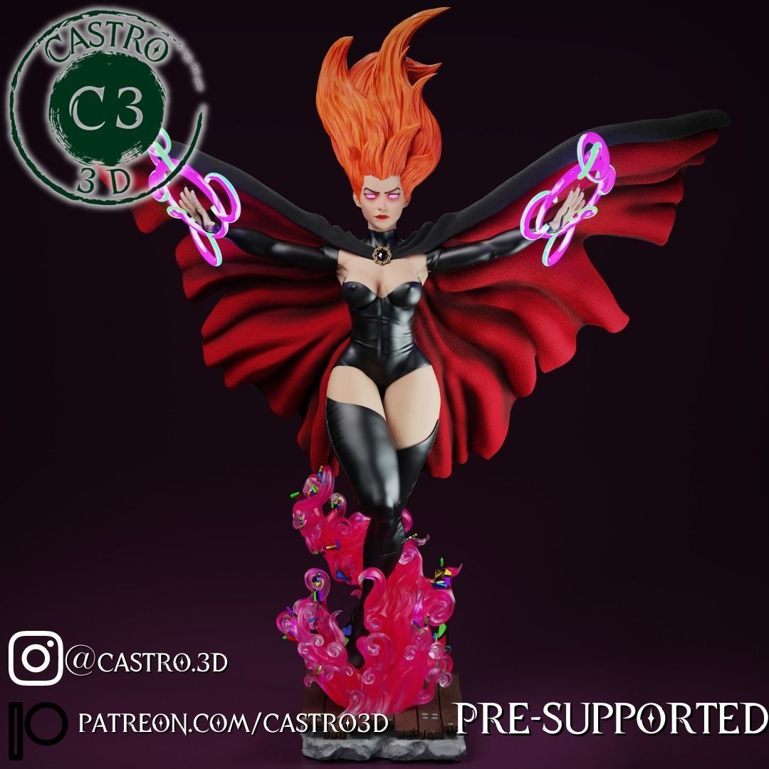 The Goblin Queen - X-men 97 fan art 3D print model_4