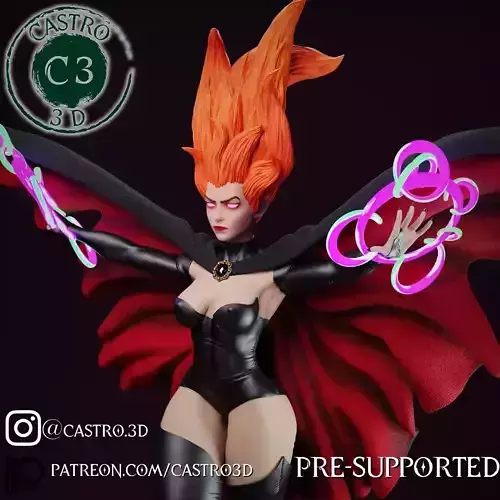 The Goblin Queen - X-men 97 fan art 3D print model