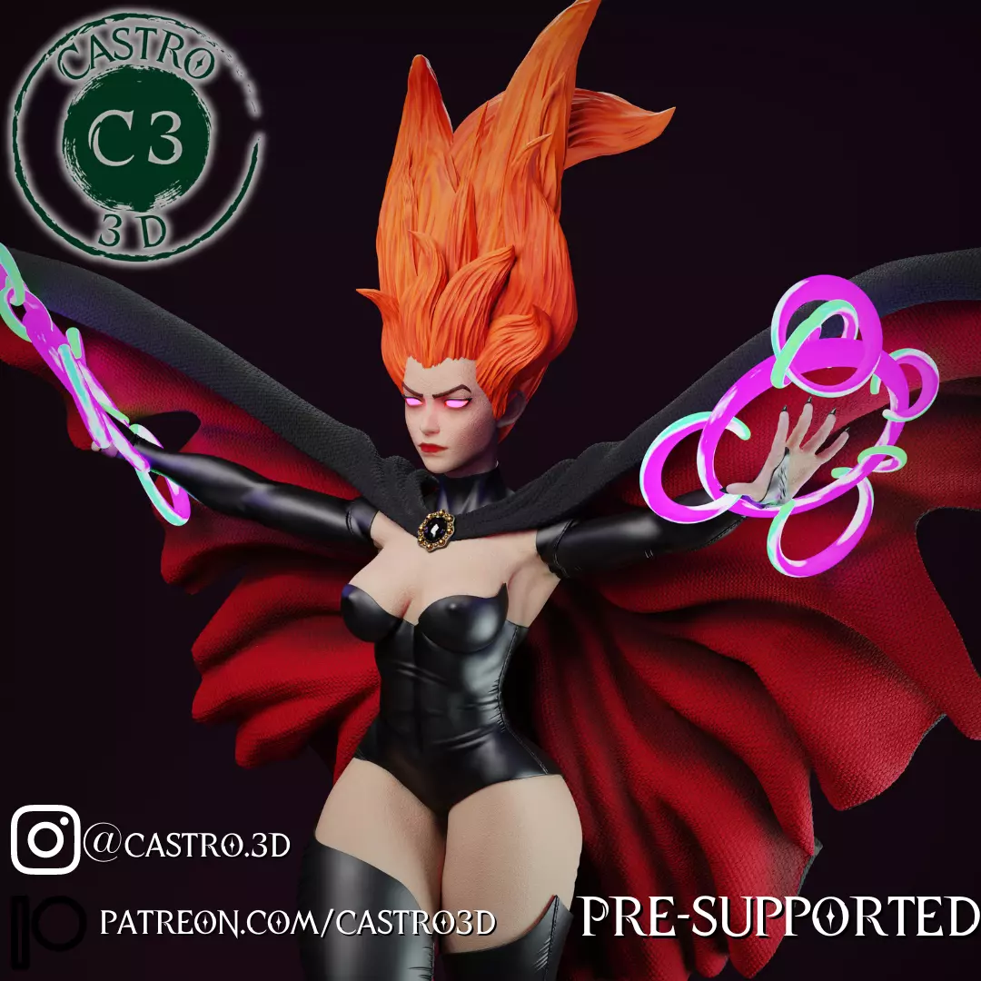 The Goblin Queen - X-men 97 fan art 3D print model_0