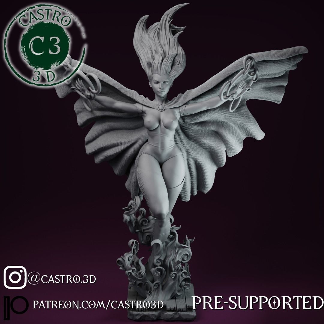 The Goblin Queen - X-men 97 fan art 3D print model_5