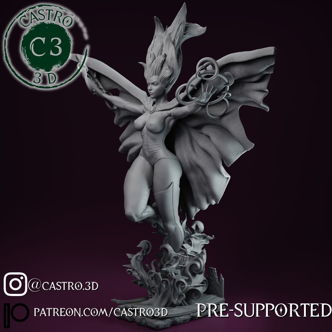 The Goblin Queen - X-men 97 fan art 3D print model_7