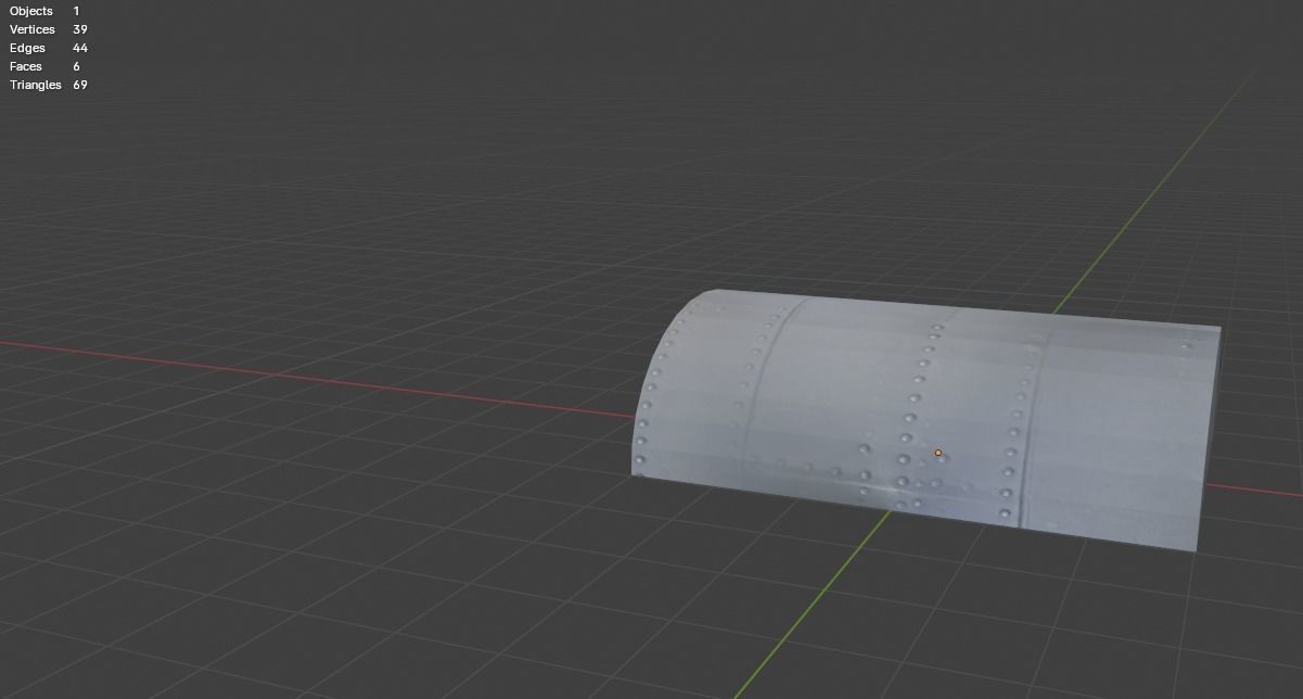 Aircraft Hanger V3 Low Poly Free low-poly 3D model_9