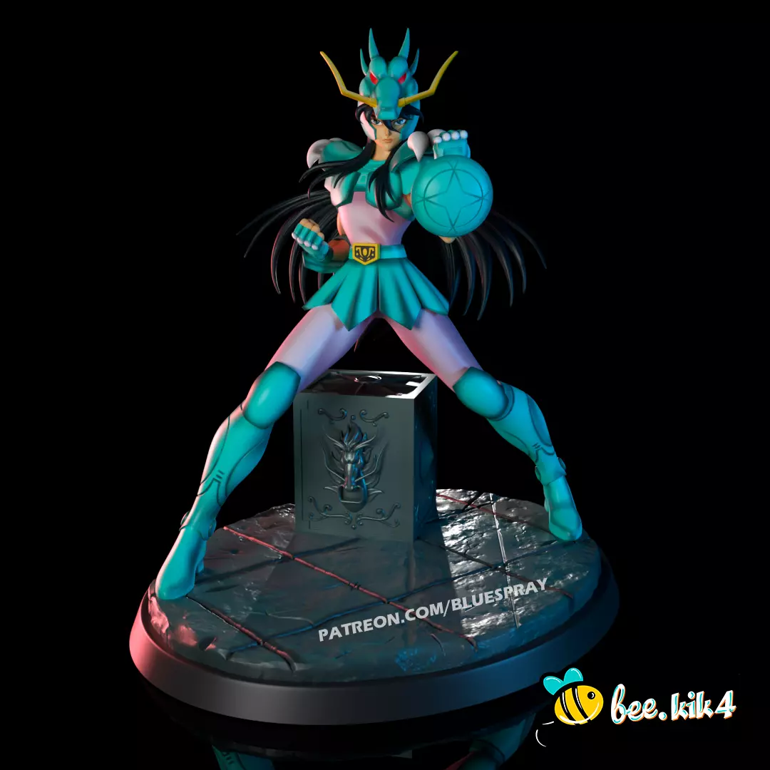 DRAGON SHIRYU 3D print model_0