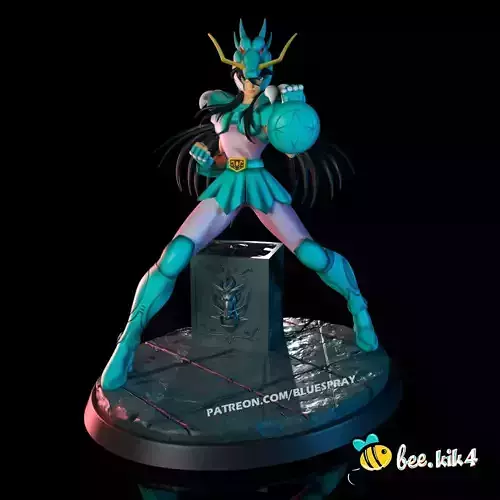 DRAGON SHIRYU 3D print model