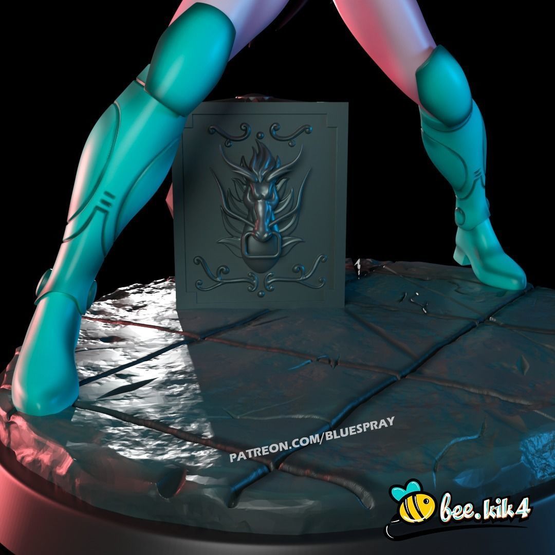 DRAGON SHIRYU 3D print model_2