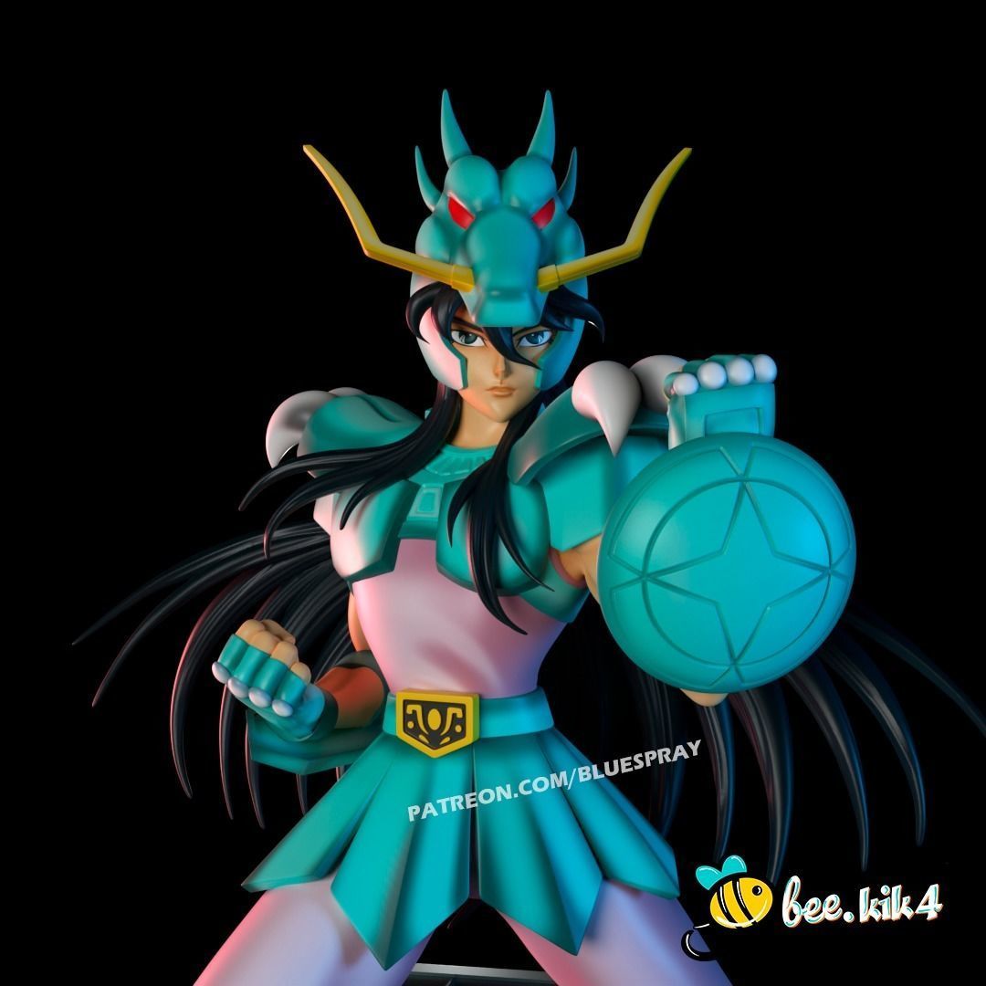 DRAGON SHIRYU 3D print model_1