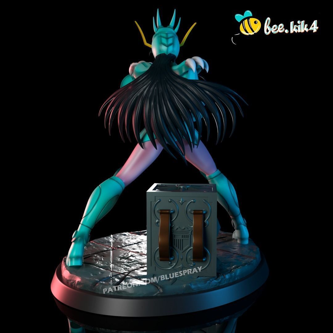 DRAGON SHIRYU 3D print model_3