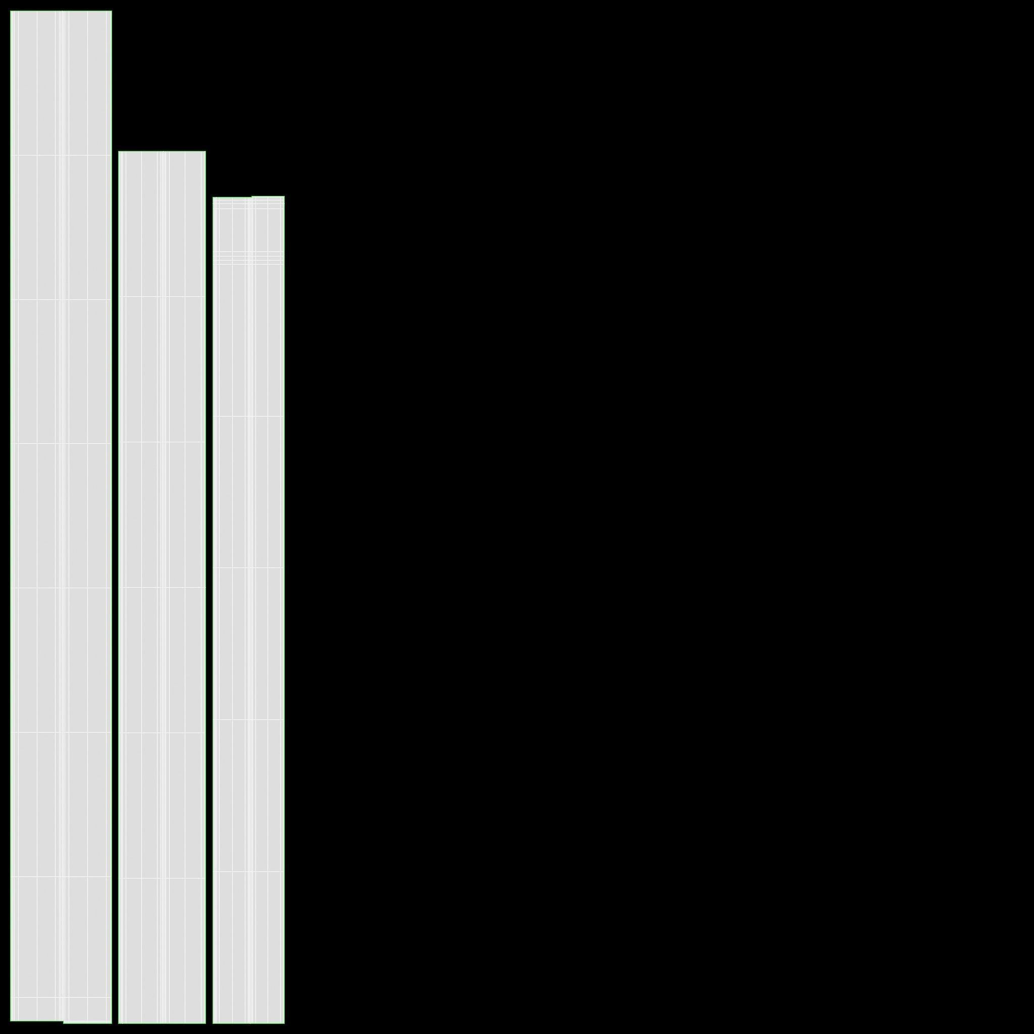 Violin with bow and wooden music note stand 3D model_8