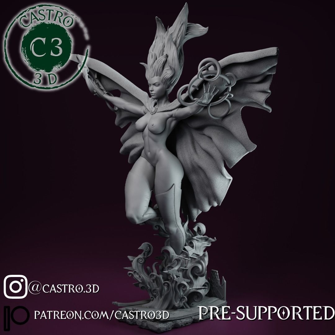 The Goblin Queen NSFW Version - X-men 97 fan art 3D print model_5