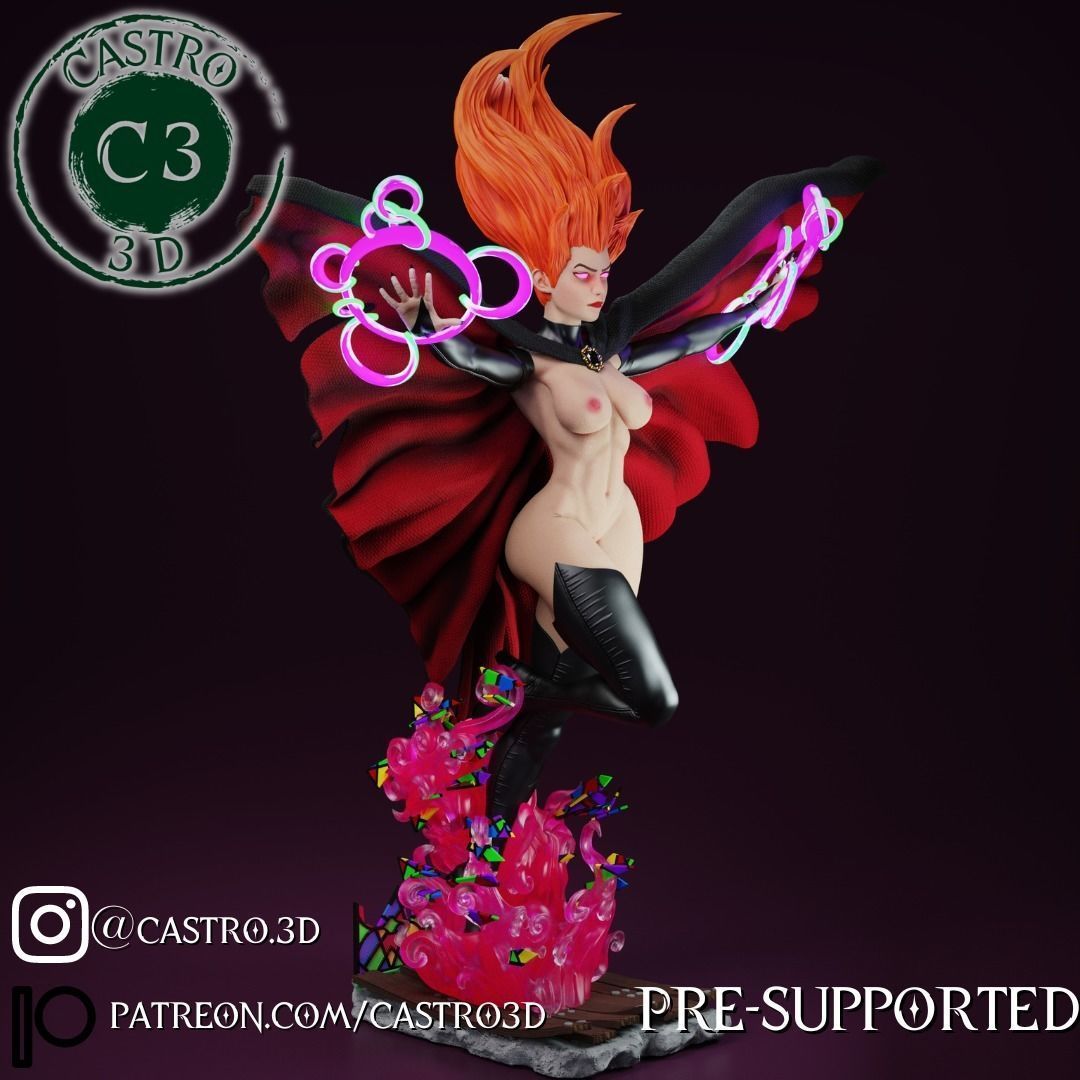 The Goblin Queen NSFW Version - X-men 97 fan art 3D print model_16