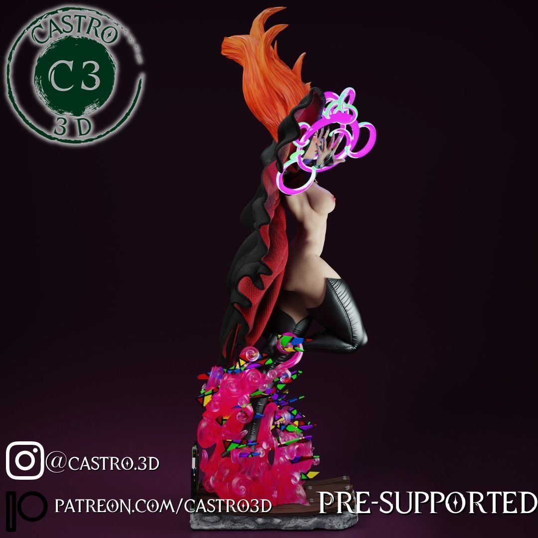 The Goblin Queen NSFW Version - X-men 97 fan art 3D print model_14