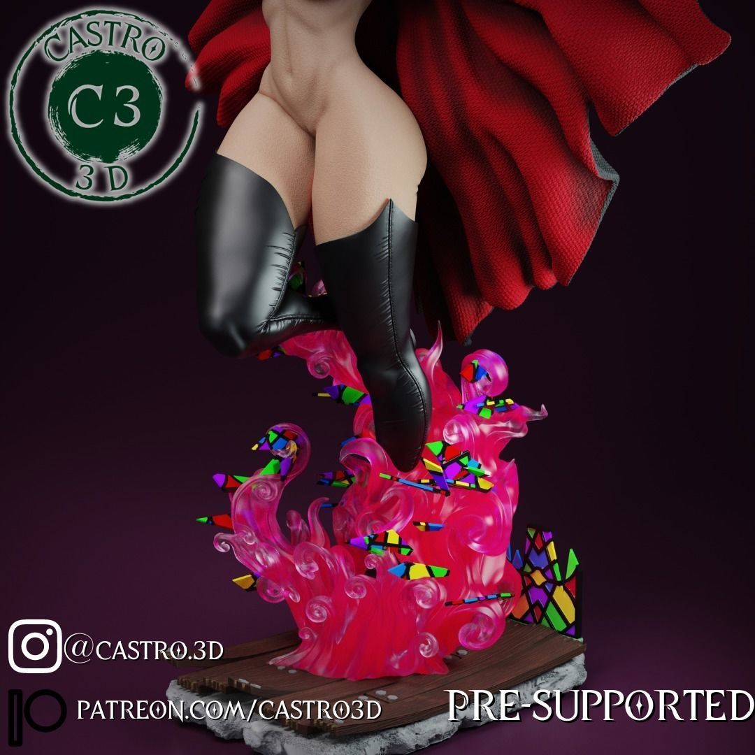 The Goblin Queen NSFW Version - X-men 97 fan art 3D print model_22