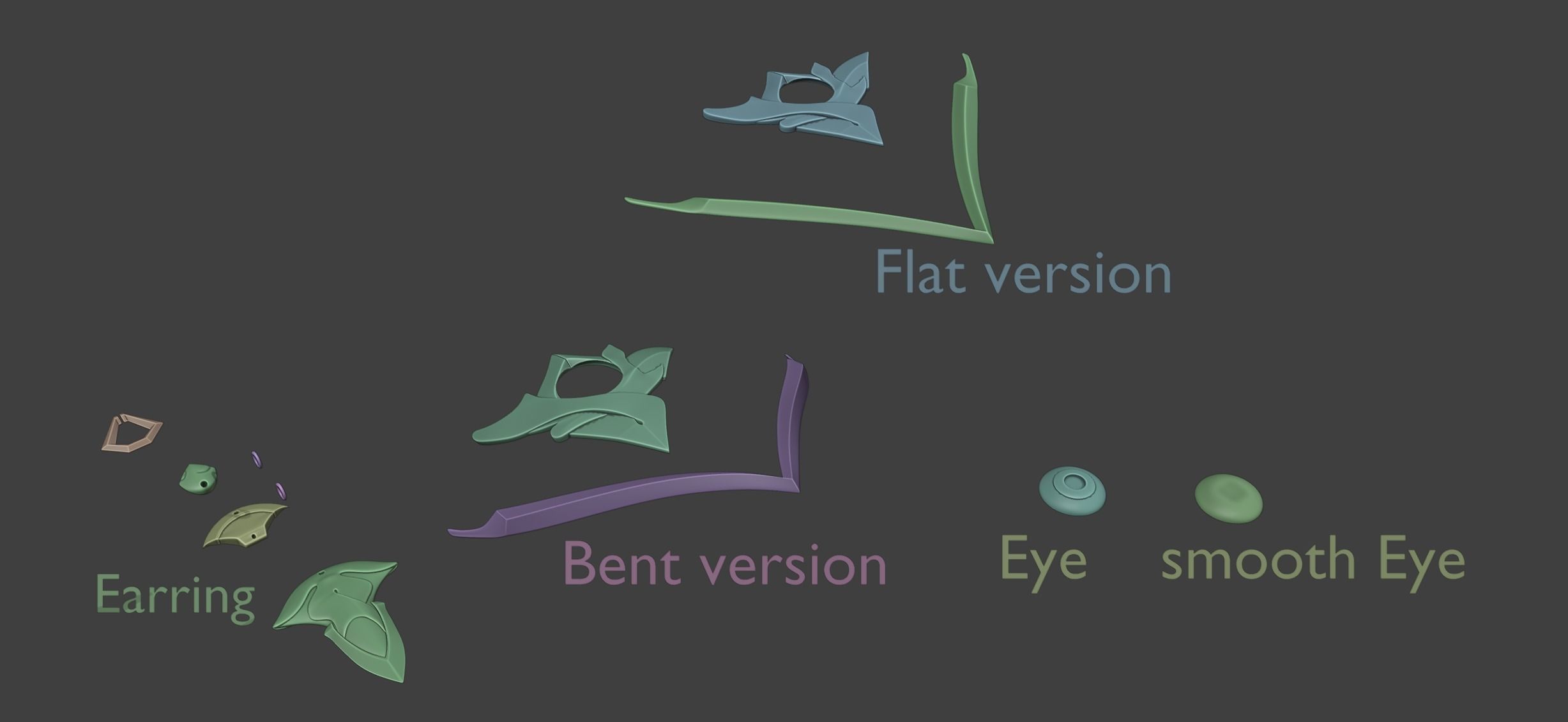 AURORA LEAGUE OF LEGENDS COSPLAY HAT EARS ACCESSORIES 3D print model_8